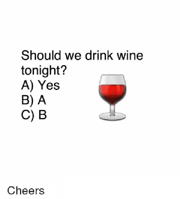 wine tonight?